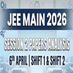 JEE Main 2026 April 6 Shift Wise Paper Analysis